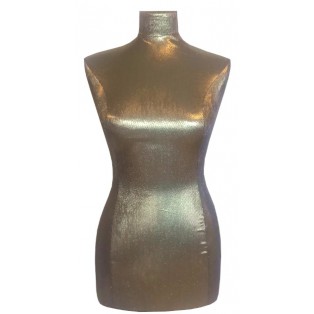 Loose Covers for Mannequin Busts Gold